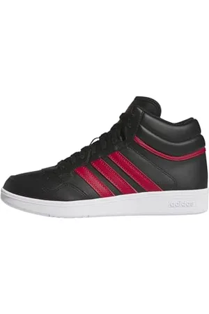 adidas Unisex Hoops 4.0 MID Shoes Schuhe, core Black/Team Victory red/FTWR White