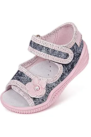 Vi-Gga-Mi EMILKA Slipper, Grey/pink, 25 EU
