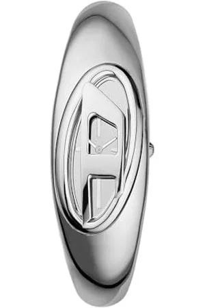 Diesel Damen Analog Quarz Uhr mit Edelstahl Armband DZ5606