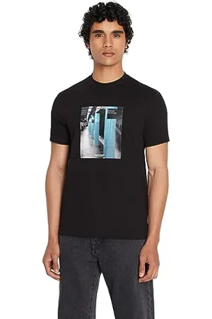 Armani Exchange Herren Regular Fit NYC Image Tee T-Shirt, , L EU
