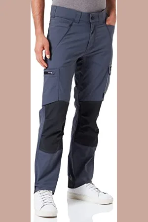 Dickies Trousers for Men, Flex Trousers, Cordura Fabric, Grey, 54