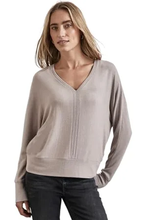 Street one Damen A322309 Shirt Mit Glitzer-Details, ,42