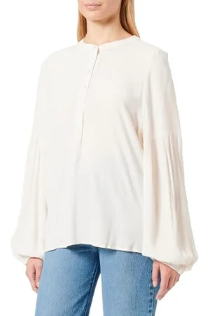 Garcia Damen Shirt Long Sleeve Bluse, , Large