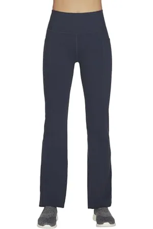 Skechers Damen Go Walk High Waisted Evolution Flare Pant Leggings, , M