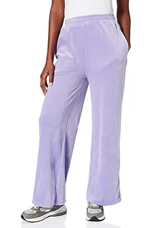 Urban classics Damen TB4530-Ladies High Waist Straight Velvet Sweatpants Trainingshose, , M