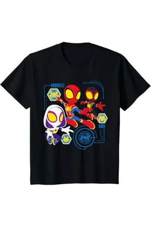 Marvel Kinder Spidey and His Amazing Friends Web-Spinners Heroes T-Shirt
