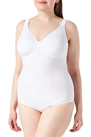 SASSA Damen Formender Body doppelt vorgeformt 00903, Einfarbig, Gr. 85C