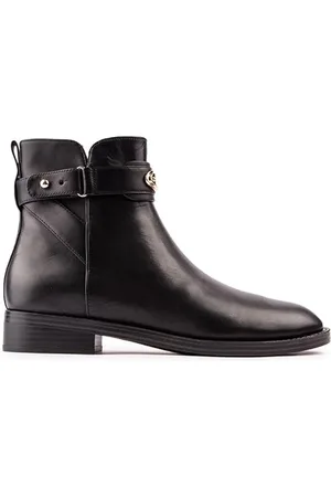 Michael Kors Damen Darcy Flat Bootie Ankle Boots, Black, 38 EU