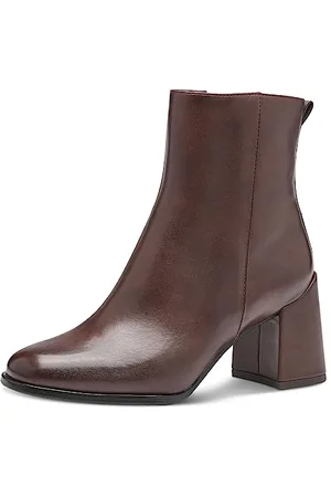 Marco Tozzi Damen Stiefeletten mit Absatz Elegant, Braun (Cafe), 41