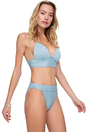 Trendyol Damen Strukturierter Bikini. Bikini Bottoms Contemporary, , 34