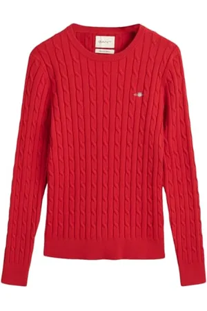 GANT Stretch Cotton Cable C-Neck