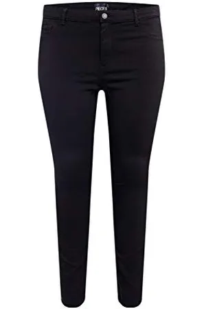Pieces® Damen Pcskin Wear Mw Jeggings/Noos Qx Bc, , 54 Große Größen