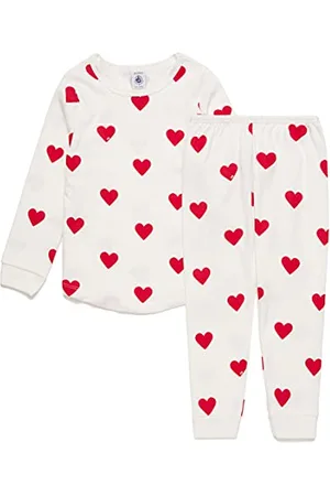 Petit Bateau Mädchen Pyjama, , 4 Jahre