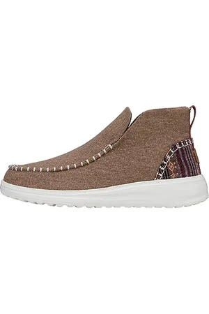Hey dude Damen Denny Heavy Canvas Fashion Boot, Brown, 40 EU