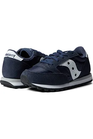Saucony Jazz Original Sneaker, Navy/White, 35 EU Schmal