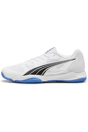 PUMA Erwachsene Eliminate Turbo Handballschuhe 48 White Bluemazing Blue