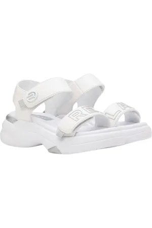 Replay Mädchen Sandalen mit Riemen, Silber (Silver 050), 31