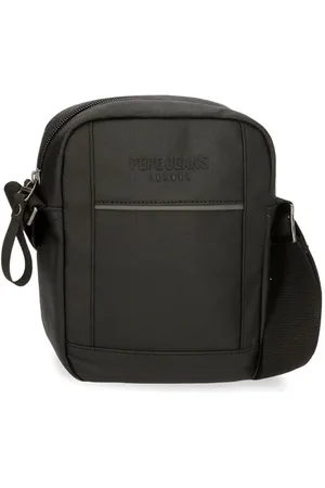 Pepe Jeans Dortmund Kleine Umhängetasche, , 15 x 19,5 x 6 cm, Baumwolle, Polyester und PU, 1,76 l von Joumma Bags, , Talla única, Kleine Umhängetasche