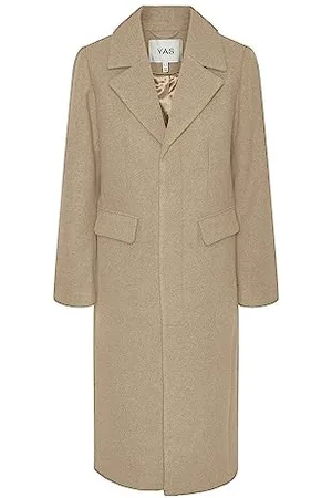 Y.A.S Y.A.S Damen LIMA LS Wool Mix Coat S. NOOS Wollmantel, , XL