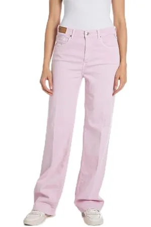 Replay Damen Jeans aus Comfort Denim, Rosa (Bubble Pink 066), 26W / 30L
