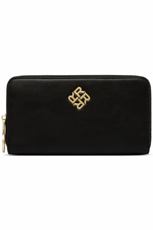 Replay Damen Portemonnaie Groß, (Schwarz), Onesize