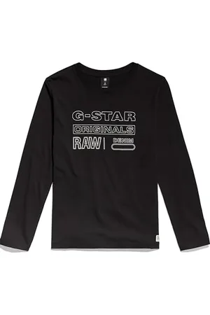 G-Star RAW Jungen SS23306 t-Shirt ls T-Shirt, , 6 Jahre