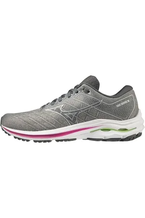 Mizuno Damen Wave Inspire 18 Running Shoe Laufschuh, Ultimate Grey/Silver, 38 EU