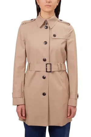 Tommy Hilfiger Damen Jacke Heritage Single Breasted Trench Übergangsjacke, , S
