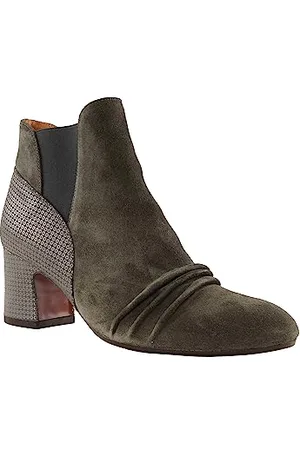 Chie Mihara Damen NEDIS41 Fashion Boot, Green, Grey, Brown, 41 EU