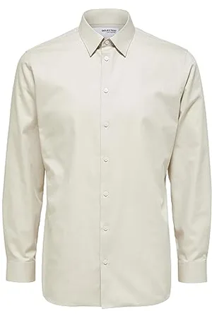SELECTED Herren Slhslimethan Shirt Ls Classic B Noos, , L