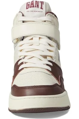GANT FOOTWEAR Damen ELIZY Sneaker, Cream/Brown, 41 EU