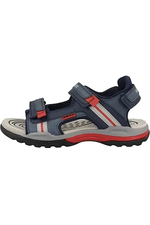 Geox J Borealis Boy Sandal, AVIO/RED, 24 EU