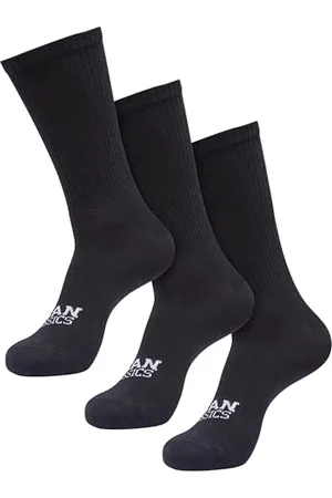 Urban classics Unisex Socken Simple Flat Knit Socks 3-Pack, 3er Pack Unisex flachgestrickten Socken, black, 39-42