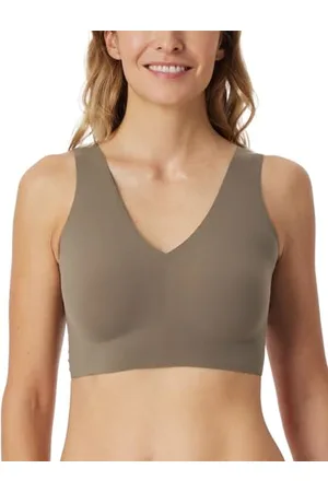 Schiesser Damen nahtloses Bustier mit herausnehmbaren Pads - Invisible Soft, , 36
