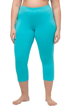 Ulla Popken Damen Caprihose Hose, , 50W / 32L EU