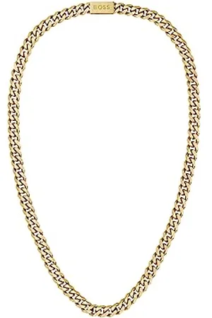 HUGO BOSS Jewelry Gliederhalskette für Herren Kollektion CHAIN FOR HIM in Gelbgold - 1580402