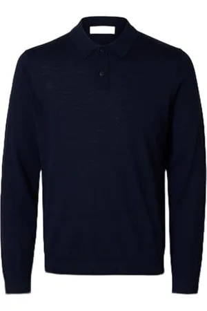 SELECTED Male Polo Shirt 100% Merinowoll