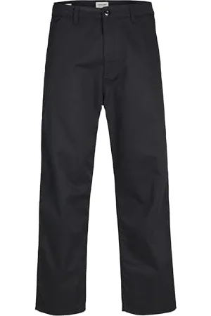 JACK & JONES Male Worker-Hose Weiter Beinschnitt Worker-Hose
