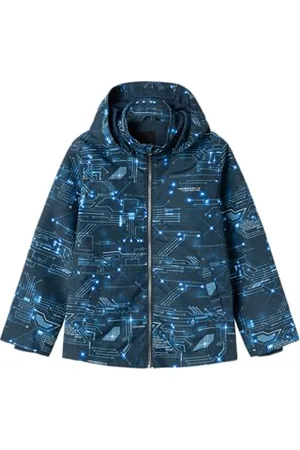 NAME IT Jungen Nkmmax Jacket Cyber Allwetterjacke, , 128