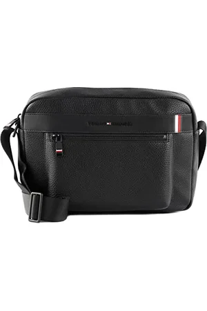 Tommy Hilfiger Herren TH Central Schultertasche, Schwarz, One Size