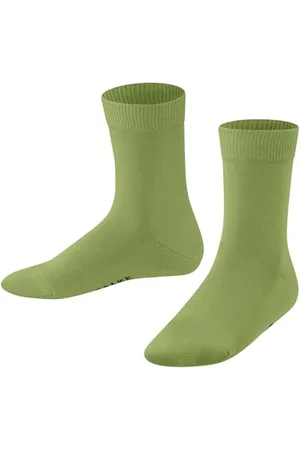 Falke Unisex Kinder Socken Family K So nachhaltige Baumwolle einfarbig 1 Paar, , 31-34