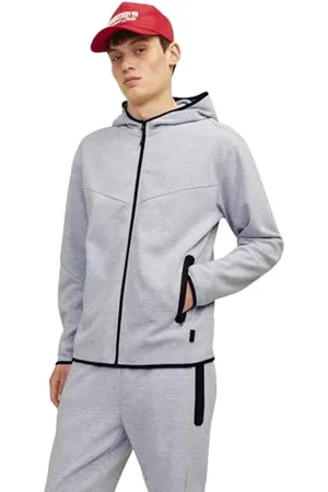 JACK & JONES Male Kapuzenjacke Einfarbig Kapuzenjacke