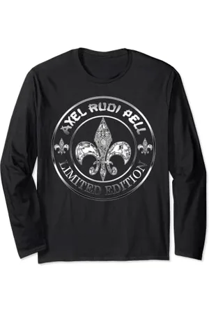 Axel Rudi Pell Fleur Logo Chrom T-Shirt Langarmshirt