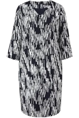 Comma, Kleid mit Allover Print