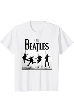 The Beatles Kinder T-Shirt, Weiß, Kurzarm, Unisex, Größe 80, Klassische Passform, Polyester 100%