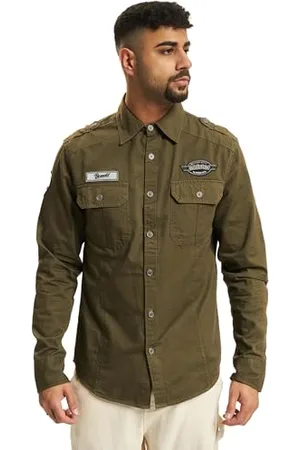 Brandit Luis Vintage Shirt Long Sleeve, Farbe: , Größe: XXL