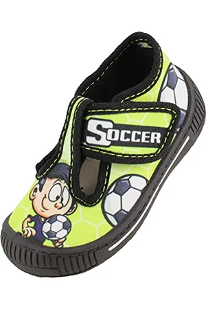Beck Jungen Soccer Hausschuh, GrÃƒ¼n, 23 EU