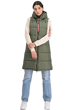 Alpha Industries Long Puffer Vest Wmn Weste für Damen