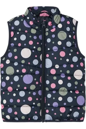 NAME IT Mädchen Nmfmylane Vest Aop2 Steppweste, , 80