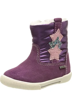 Richter Kinderschuhe Jungen Mädchen Vali Schneestiefel, Traube/Planet Candy, 20 EU